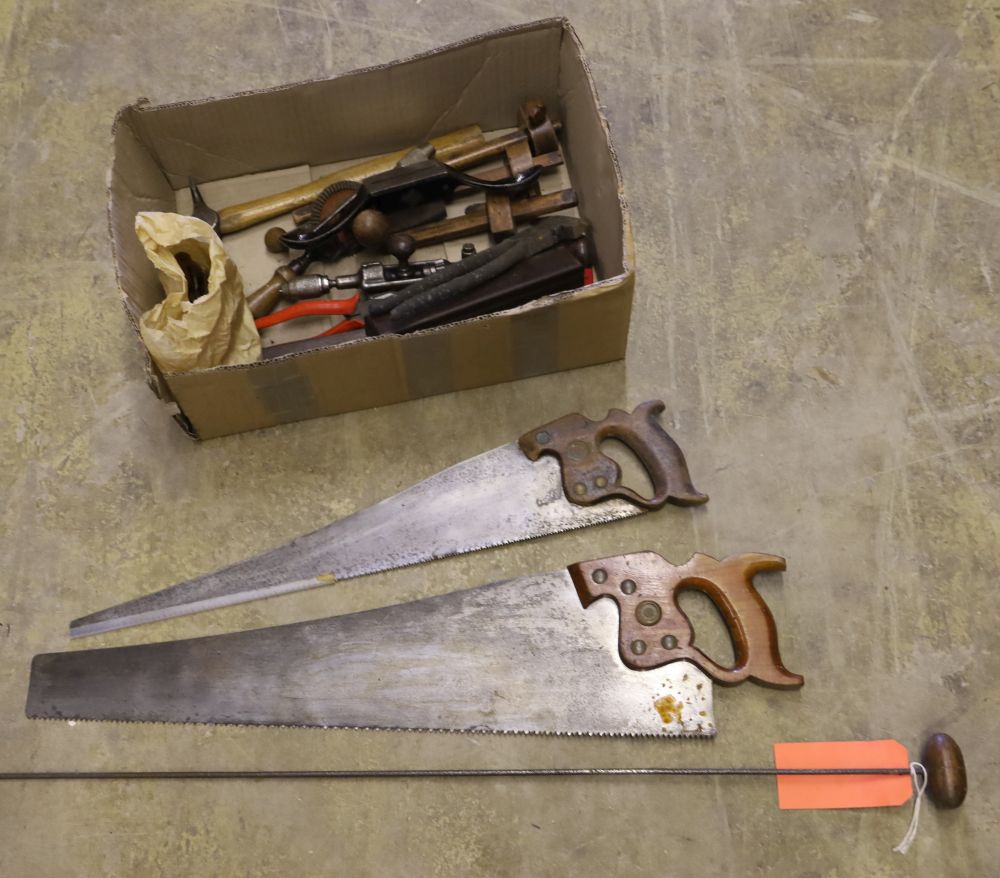 Miscellaneous hand tools: